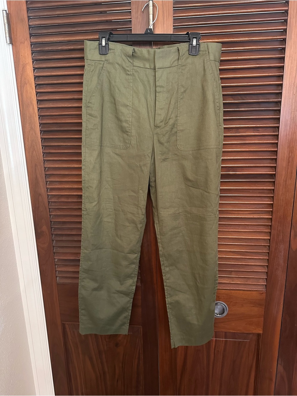 Banana Republic Olive Green linen Pants